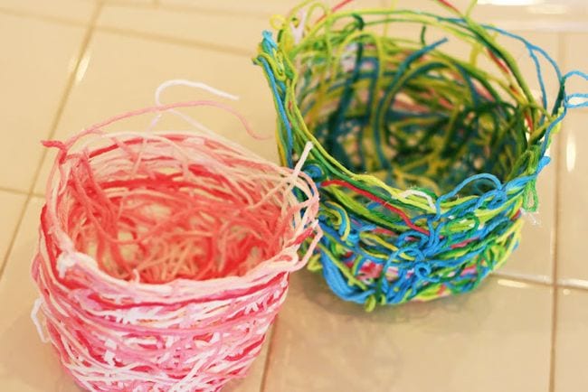 Yarn baskets