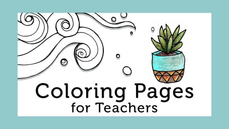 Teacher Coloring Pages